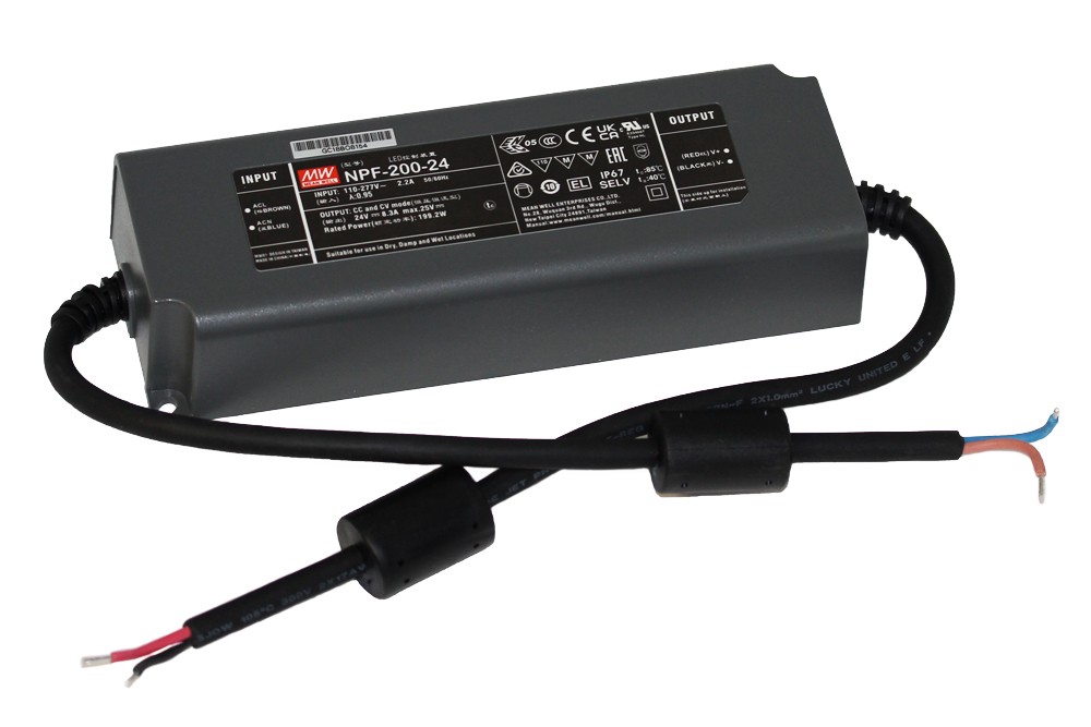 Mean Well LED-Netzteile der Serie NPF-200