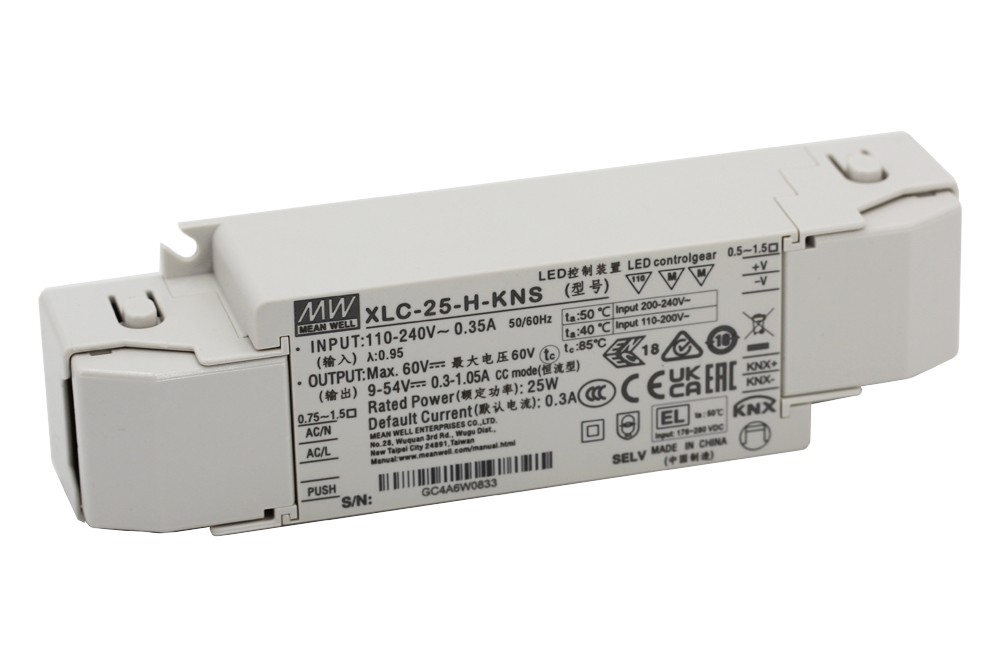 Mean Well LED power supplies series XLC-25-KN